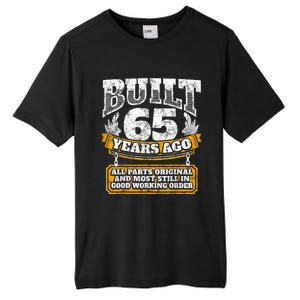 Funny 65th Birthday Shirt B-Day Gift Saying Age 65 Year Joke Tall Fusion ChromaSoft Performance T-Shirt