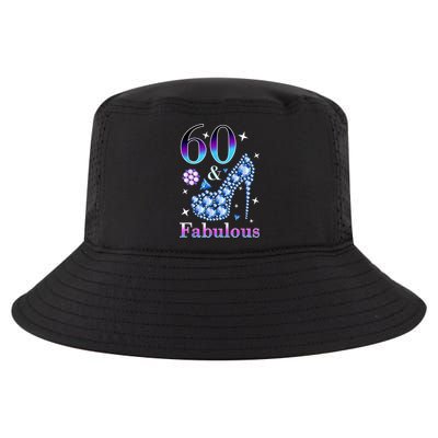 Fun 60th Birthday Fabulous Lady Gift Design Cool Comfort Performance Bucket Hat