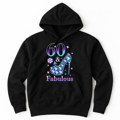 Fun 60th Birthday Fabulous Lady Gift Design Hoodie