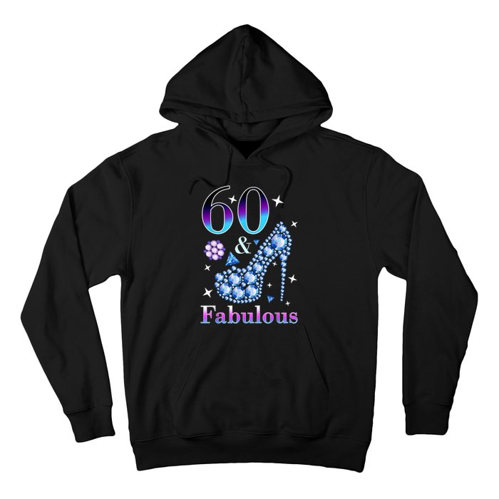 Fun 60th Birthday Fabulous Lady Gift Design Hoodie