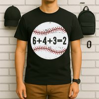 Funny 6+4+3=2 Double Play Baseball Gift T-Shirt