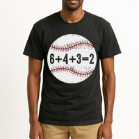 Funny 6+4+3=2 Double Play Baseball Gift Tall T-Shirt