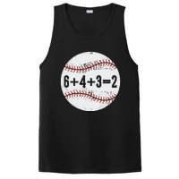 Funny 6+4+3=2 Double Play Baseball Gift PosiCharge Competitor Tank