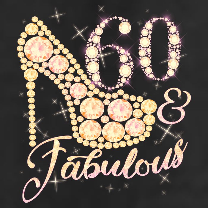 Fabulous & 60 Sparkly Heel 60th Birthday 11oz C Handle Ceramic Mug