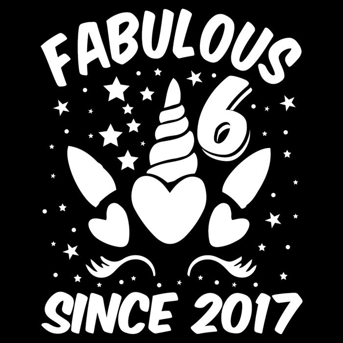 Fabulous 6 Since 2017 Unicorn Birthday Impact Tech Backpack
