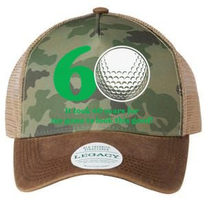 Funny 60 Year Old Golfer Since 1962 60th Birthday Legacy Tie Dye Trucker Hat