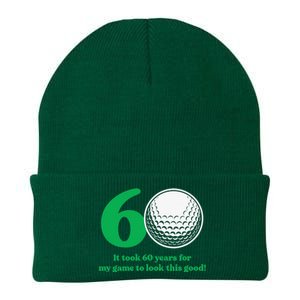 Funny 60 Year Old Golfer Since 1962 60th Birthday Knit Cap Winter Beanie