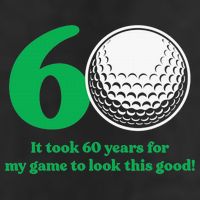 Funny 60 Year Old Golfer Since 1962 60th Birthday Cool Comfort Performance Bucket Hat