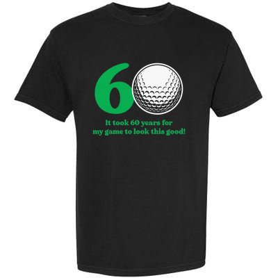 Funny 60 Year Old Golfer Since 1962 60th Birthday Garment-Dyed Heavyweight T-Shirt