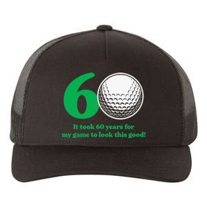 Funny 60 Year Old Golfer Since 1962 60th Birthday Yupoong Adult 5-Panel Trucker Hat