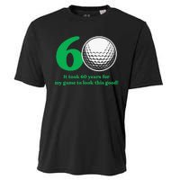 Funny 60 Year Old Golfer Since 1962 60th Birthday Cooling Performance Crew T-Shirt