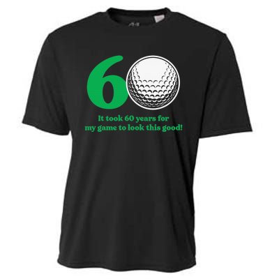 Funny 60 Year Old Golfer Since 1962 60th Birthday Cooling Performance Crew T-Shirt