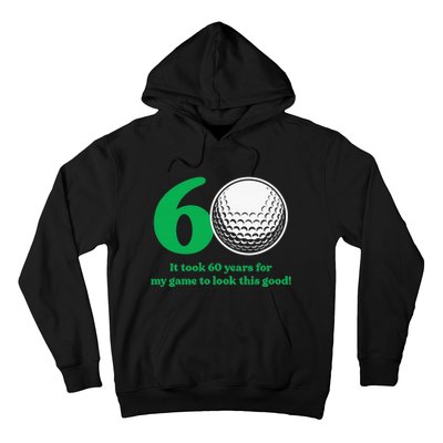 Funny 60 Year Old Golfer Since 1962 60th Birthday Hoodie