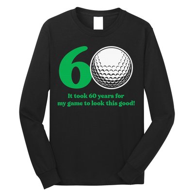 Funny 60 Year Old Golfer Since 1962 60th Birthday Long Sleeve Shirt