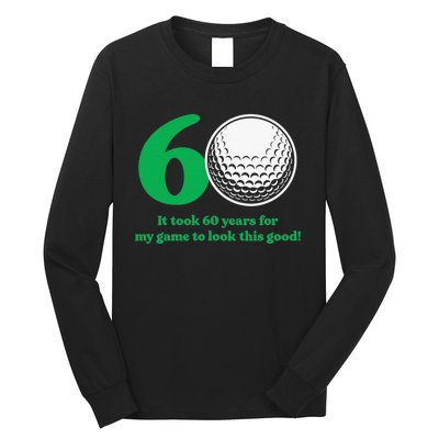 Funny 60 Year Old Golfer Since 1962 60th Birthday Long Sleeve Shirt