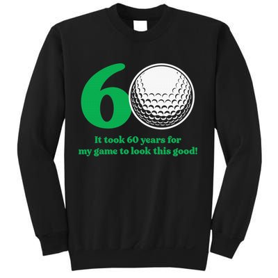 Funny 60 Year Old Golfer Since 1962 60th Birthday Sweatshirt