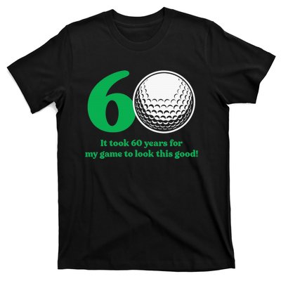 Funny 60 Year Old Golfer Since 1962 60th Birthday T-Shirt