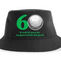 Funny 60 Year Old Golfer Since 1962 60th Birthday Sustainable Bucket Hat