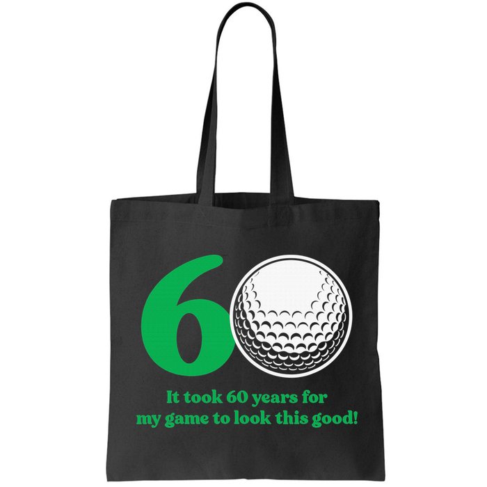 Funny 60 Year Old Golfer Since 1962 60th Birthday Bag