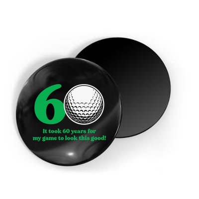 Funny 60 Year Old Golfer Since 1962 60th Birthday Magnet