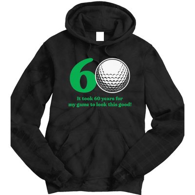 Funny 60 Year Old Golfer Since 1962 60th Birthday Tie Dye Hoodie