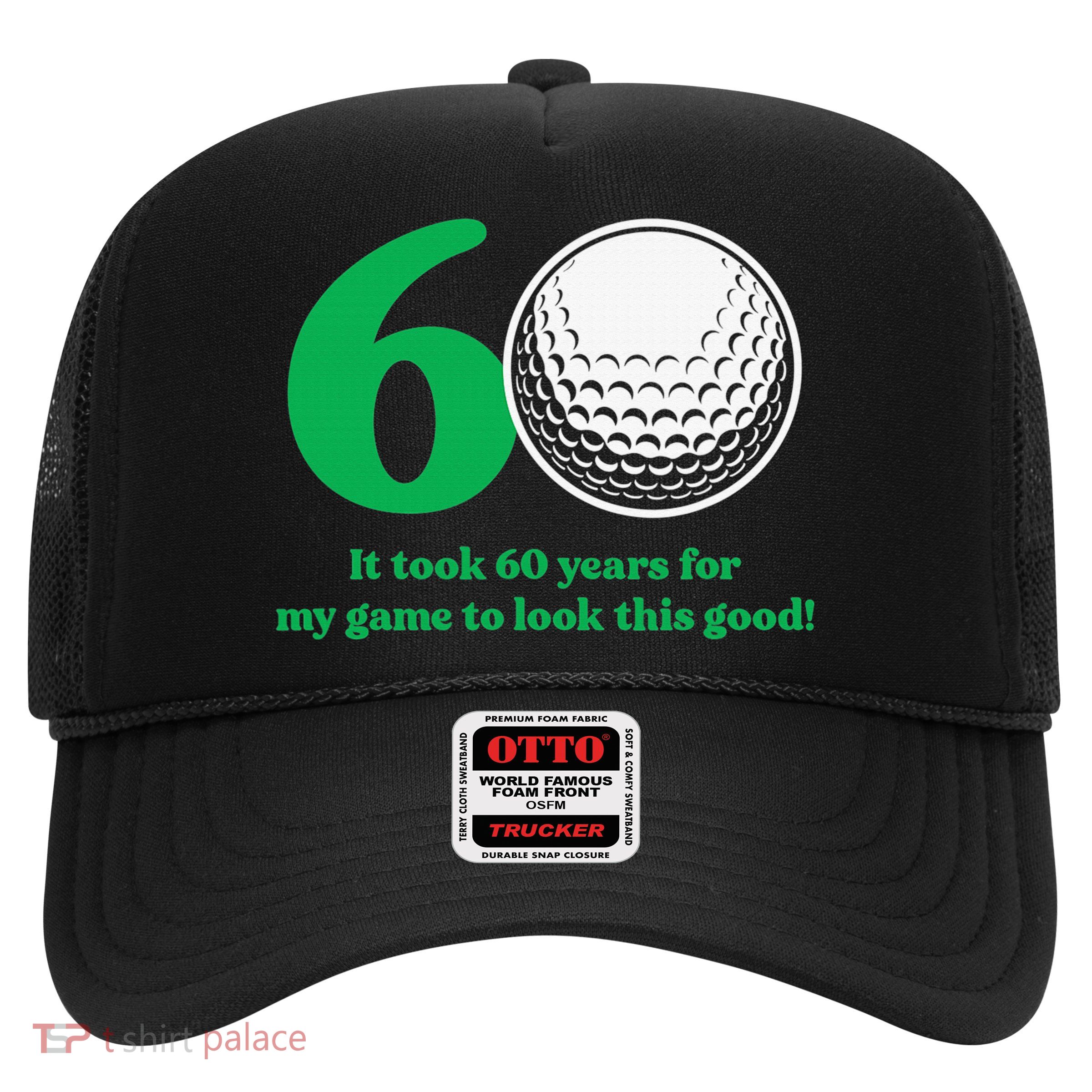 Funny 60 Year Old Golfer Since 1962 60th Birthday Trucker Hat