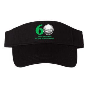 Funny 60 Year Old Golfer Since 1962 60th Birthday Valucap Bio-Washed Visor