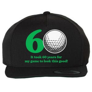 Funny 60 Year Old Golfer Since 1962 60th Birthday Wool Snapback Cap