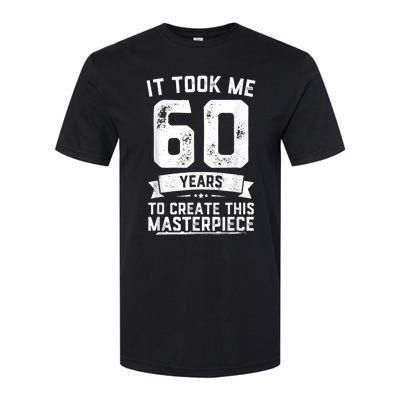 Funny 60 Years Old Joke 60th Birthday Gag Gift Idea shirt Softstyle® CVC T-Shirt