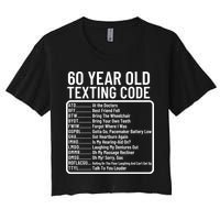 Funny 60 Year Old Texting Code Birthday Crop Top
