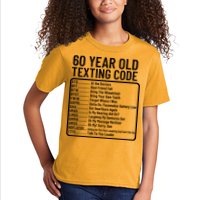Funny 60 Year Old Texting Code Birthday Kids T-Shirt