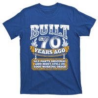 Funny 70th Birthday Gift BDay Gift Saying Age 70 Year Joke T-Shirt