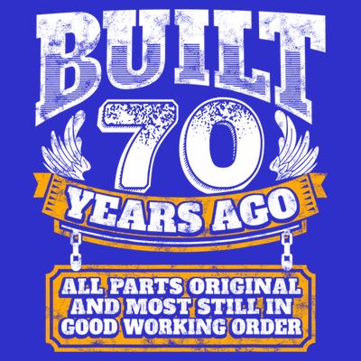 Funny 70th Birthday Gift BDay Gift Saying Age 70 Year Joke T-Shirt