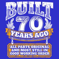 Funny 70th Birthday Gift BDay Gift Saying Age 70 Year Joke Tall T-Shirt