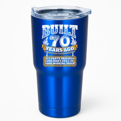 Funny 70th Birthday Gift BDay Gift Saying Age 70 Year Joke Tumbler