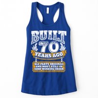 Funny 70th Birthday Gift BDay Gift Saying Age 70 Year Joke Womens Tank Top
