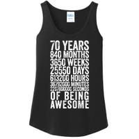 Funny 70th Birthday Old Meter Funny 70 Year Old Gifts Ladies Essential Tank