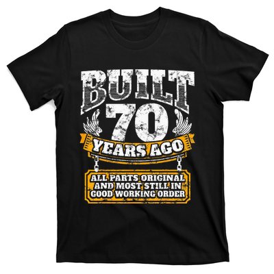 Funny 70th Birthday B Day Gift Saying Age 70 Year Joke T-Shirt