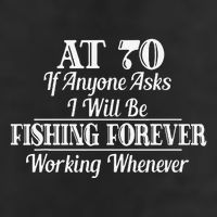 Funny 70th Birthday 70 Year Old Fishing Apparel Cool Comfort Performance Bucket Hat