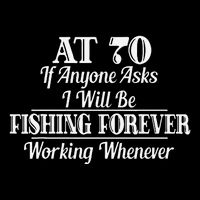 Funny 70th Birthday 70 Year Old Fishing Apparel Sustainable Bucket Hat