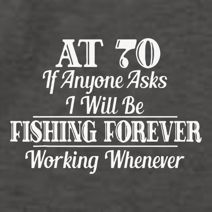 Funny 70th Birthday 70 Year Old Fishing Apparel Vector Backpack