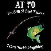 Funny 70th Birthday Gift 70YearOld Fisherman Fishing 16 in Basic Backpack