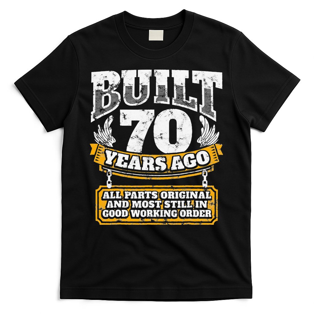 Funny 70th Birthday BDay Gift Saying Age 70 Year Joke T-Shirt