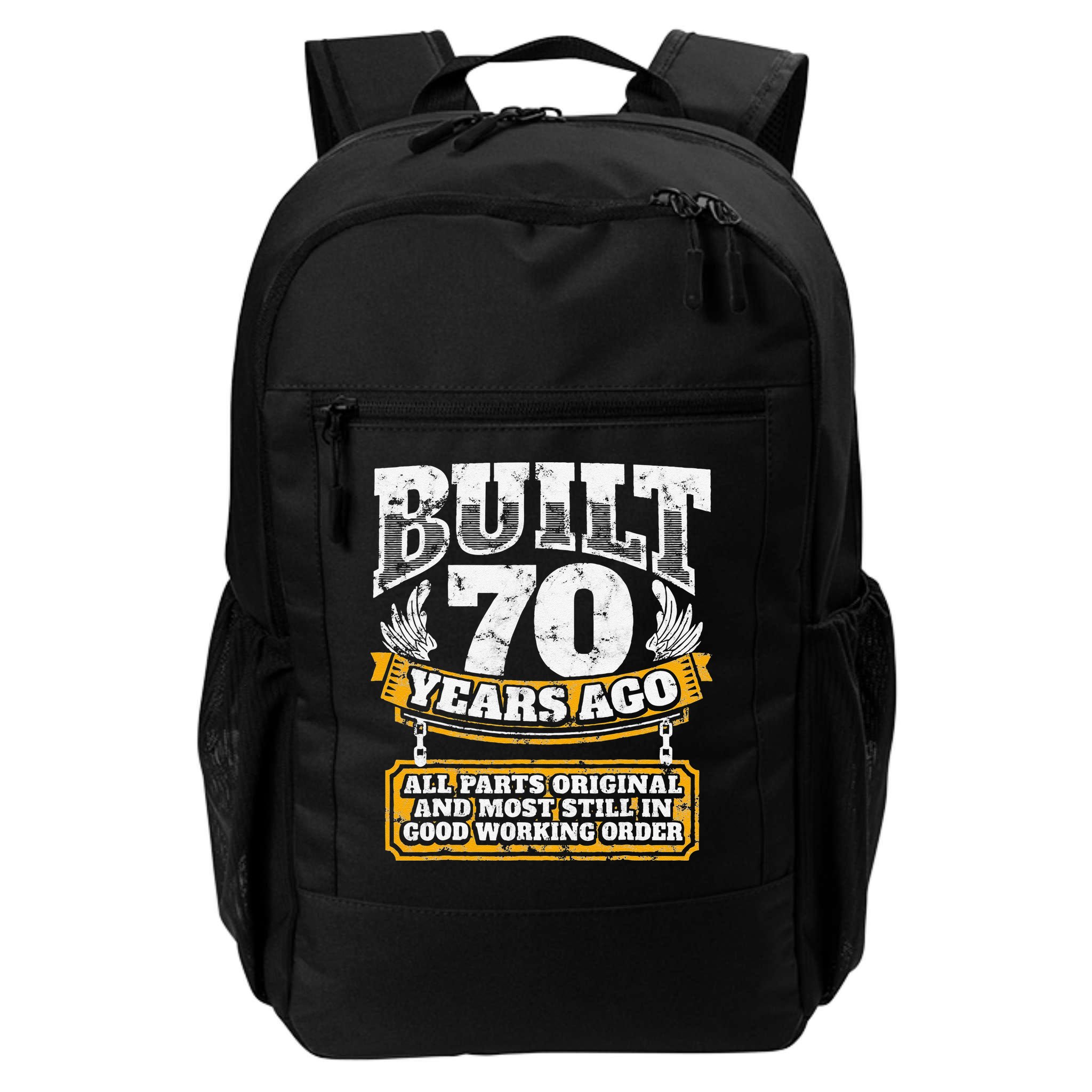 Funny 70th Birthday BDay Gift Saying Age 70 Year Joke Backpack