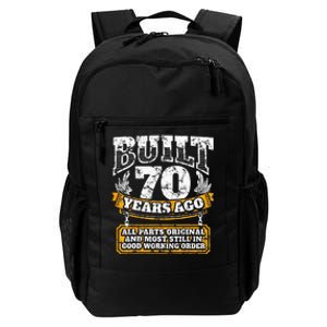 Funny 70th Birthday B Day Gift Saying Age 70 Year Joke Daily Commute Backpack