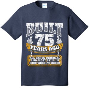 Funny 75th Birthday Present Shirt B-Day Gift Saying Age 75 Year Joke T-Shirt