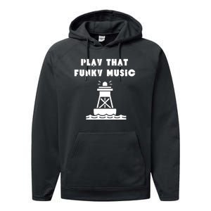 Funny 70s Retro Disco Play That Funky Music Performance Fleece Hoodie