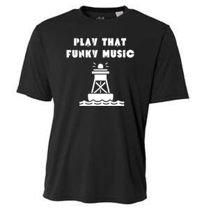 Funny 70s Retro Disco Play That Funky Music Cooling Performance Crew T-Shirt