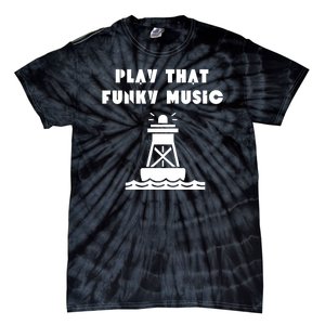 Funny 70s Retro Disco Play That Funky Music Tie-Dye T-Shirt