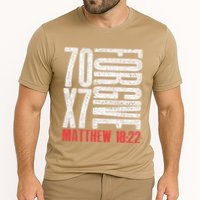 Forgive 70 X 7 Times Seventy Times Seven Jesus Matthew 1822 Performance Shirt